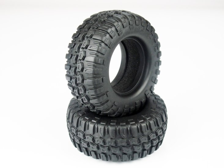 4 pcs 90mm OD Tire Set with Foam Inserted for 1.9" DY1020212D - Click Image to Close