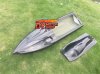 RC Gasoline Carbon Fiber boat Hull 1350mm 53" for 26cc Gas Boat