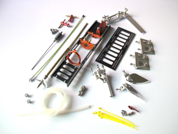 Mono Deep V Hull Hardware sets for 650, 750 or 850 RC Boat - Click Image to Close