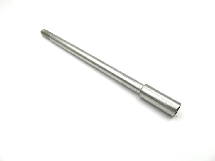 Stainless Steel StubShaft 1/4" round head M6 Threaded 5 x 5mm - Click Image to Close