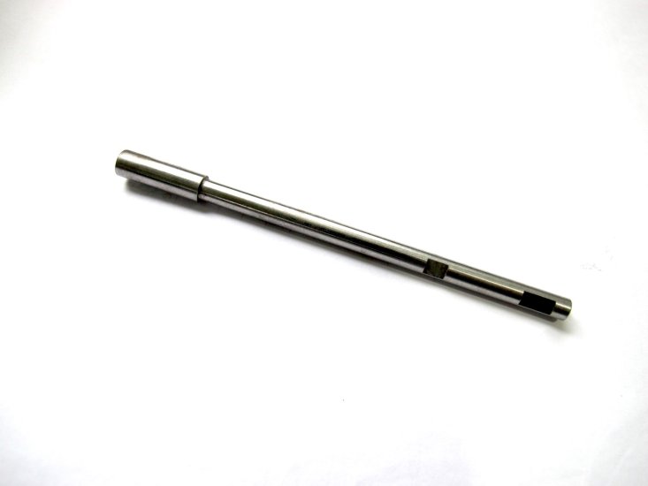 Stainless Steel 3/16" prop shaft for square end flexible cable - Click Image to Close