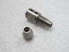 Flex Collet for 5mm Un-Thread Motor Shaft to 3/16" Cable Shaft