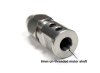 Flex Collet for 8mm Un-Thread Motor Shaft to 1/4" Cable Shaft