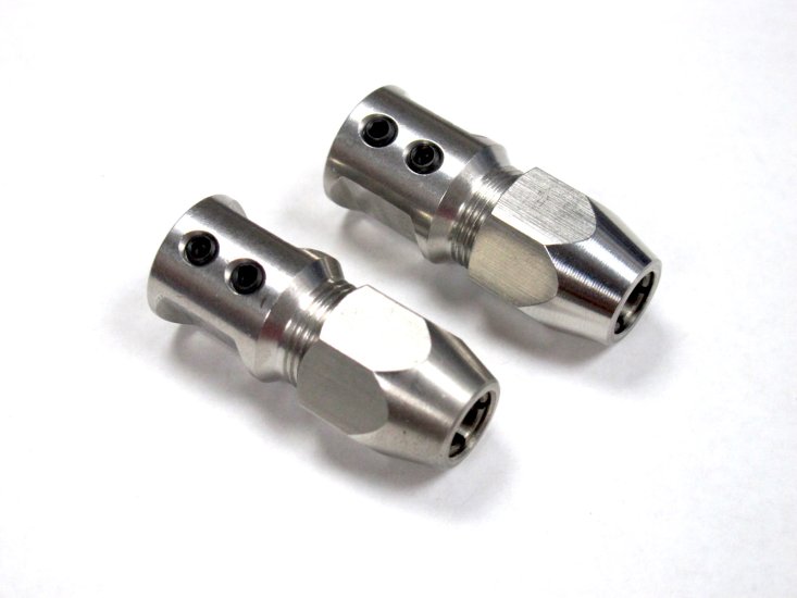 Flex Collet for 6mm to 1/4" Cable Shaft Dual Motor Setup - Click Image to Close