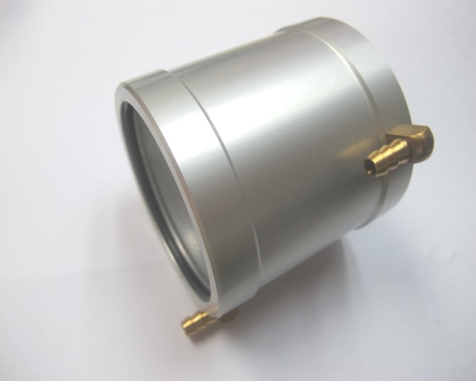 Aluminum Water Cooling Jacket for 56mm ID 56mm Brushless Motor - Click Image to Close