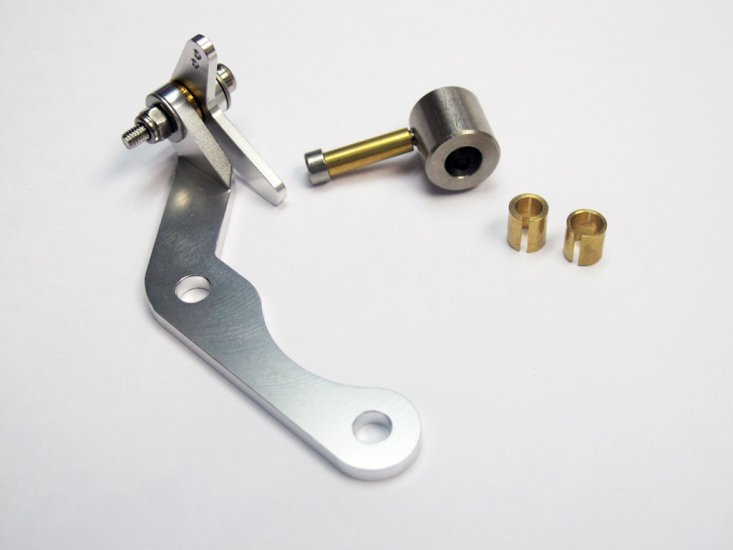 Aluminum Throttle Assembly for RC Gas Engine - Click Image to Close