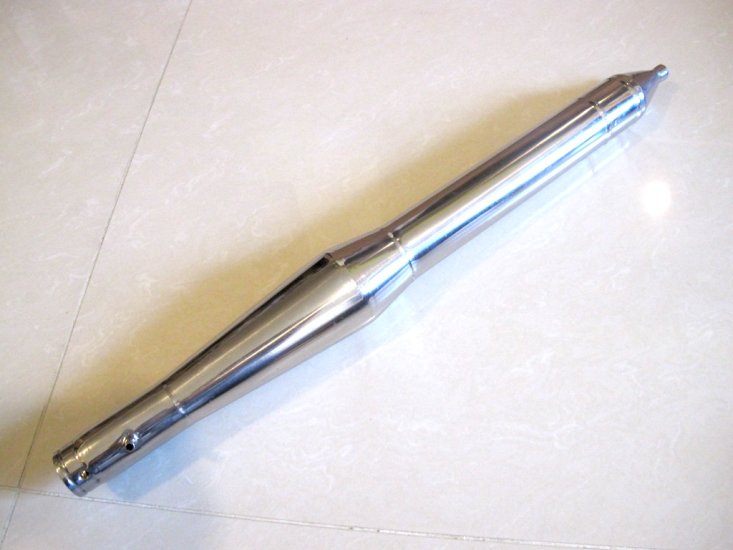 Stainless Steel Water Cooled Power Tuned Muffler Pipe 560mm - Click Image to Close
