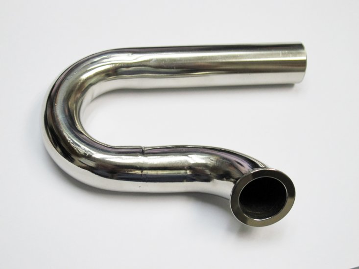 Drop Down / Deep V Stainless Steel Header - Click Image to Close