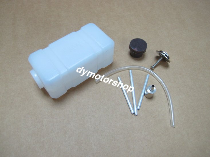 120cc Nitro Tank with Fittings for Nitro Use - Click Image to Close