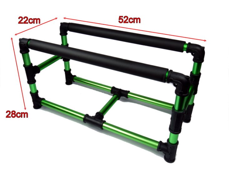 Aluminum boat stand for large deep v or mono - Click Image to Close