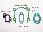 Insulation Gasket Set (Crankcase, Carburetors, Exhaust)