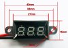 Waterproof Mini Digital Voltage Check Meter with Receiver Plug