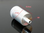 Aluminum Oil / Lubricant container Small (M6 Threaded)