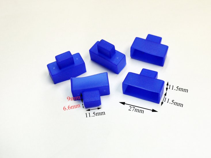 Waterproof Silicone Cap for On / Off Switch x 5 unit - Click Image to Close