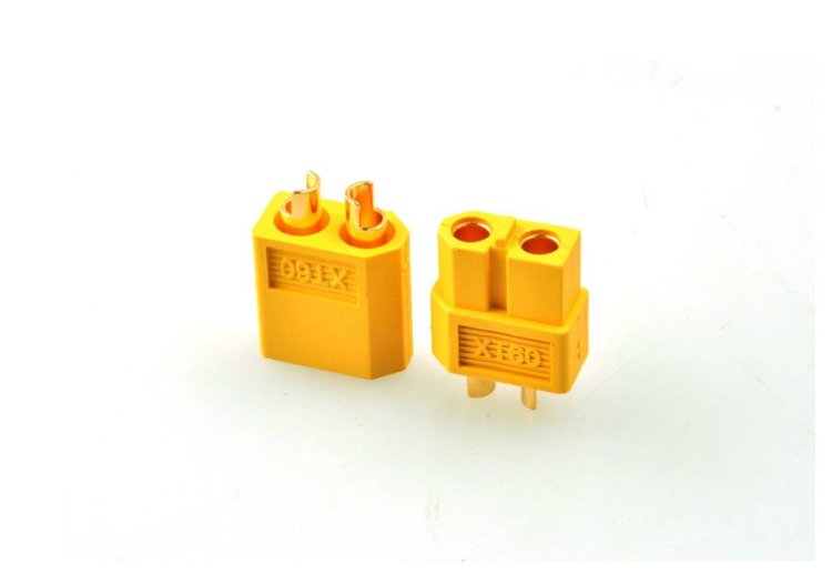 XT-60 Male / Female Bullet Connectors Adapter x 5 Pair - Click Image to Close
