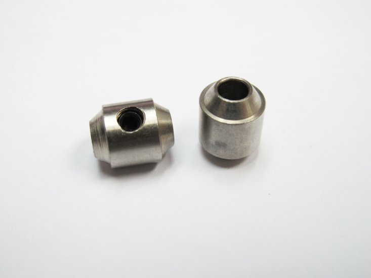 Stainless Steel Push Rod Connector / Coupler x 2 unit - Click Image to Close