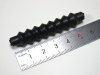 Waterproof Push Rod Rubber Seal Bellow Length 60mm x 2 pcs