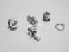 Aluminum Mini Cowl Lock Hatch Clips Turn 2 pcs