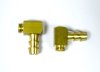 M6 Threaded 90 Degree Brass Water Fittings x 2 units