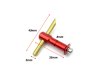 Red Aluminum Water Pickup 35mm Transom Mounting Type OD 5mm