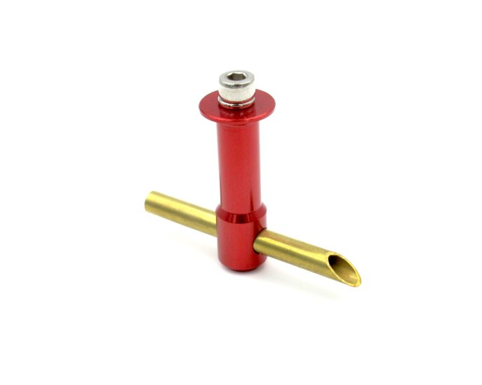 Red Aluminum Water Pickup 35mm Transom Mounting Type OD 5mm - Click Image to Close
