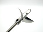CNC 4519/2 Propeller 2 Blade 45mm Cast Aluminum for 3/16" Shaft