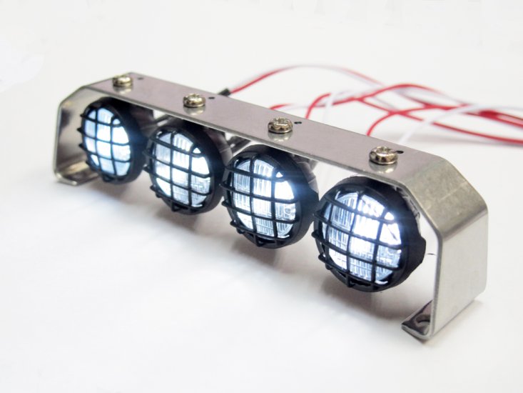 1:10 Led Lighting (4 inline) with Metal Frame DY1020531 - Click Image to Close