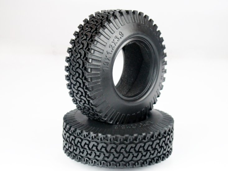 4 pcs 99mm OD Tire Set with Foam Inserted for 1.9 Rim DY1020215 - Click Image to Close