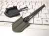 1:10 Scale Foldable ABS Military Shovel