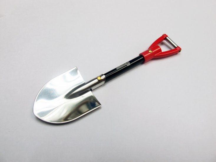 1:10 Scale Aluminum Shovel for RC Crawler / Truck - Click Image to Close