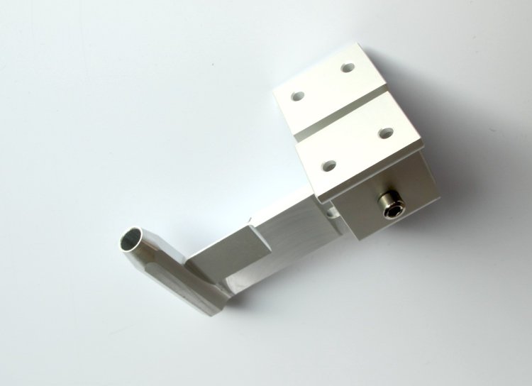 Aluminum Strut (T-shaped) L100 for 1/4" Flexible Cable - Click Image to Close