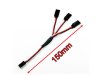3 way Splitter Servo Extension Cable with Futaba Type Plug 150mm