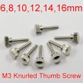 Stainless Steel 304 Knurled Thumb M3 M4