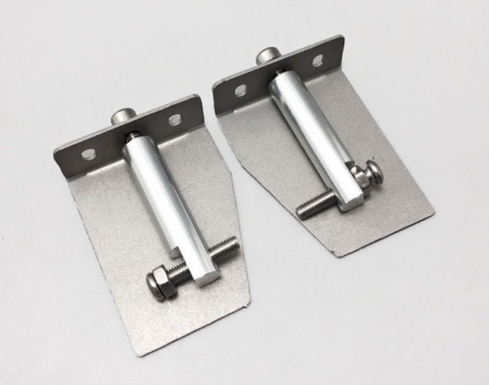 Aluminum & Stainless Steel Trim Tabs 44mm (2 unit /1 pair ) - Click Image to Close
