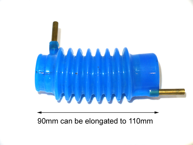 Silicone Water Cooling Jacket 7/8" Standard Gas Exhaust Header - Click Image to Close