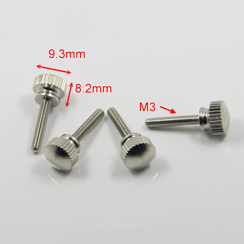 Stainless Steel 304 Knurled Thumb M3 M4 - Click Image to Close