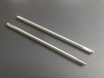 Stainless Steel StubShaft 1/4" 6.35mm round head 140mm length Sh (image for) Stainless Steel StubShaft 1/4" 6.35mm round head 140mm length Sh