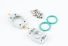 Aluminum Exhaust Flange Hexagon Shape with M5 Water Cooling (image for) Aluminum Exhaust Flange Hexagon Shape with M5 Water Cooling