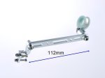 Aluminum Exhaust Pipe Holder with Silicone Cover (image for) Aluminum Exhaust Pipe Holder with Silicone Cover