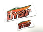 DYMotorShop Waterproof Sticker (image for) DYMotorShop Waterproof Sticker
