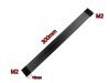 M2 Threaded (Both Ends) Stainless Steel Push Rod 300mm Long (image for) M2 Threaded (Both Ends) Stainless Steel Push Rod 300mm Long
