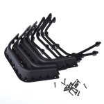 RC 1/10 Fender Flares For Crawler RC 4WD Gelande II D90 D110 SCX (image for) RC 1/10 Fender Flares For Crawler RC 4WD Gelande II D90 D110 SCX