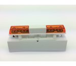 1:10 RC Light Bar Rotating Flashing LED (orange and orange) (image for) 1:10 RC Light Bar Rotating Flashing LED (orange and orange)