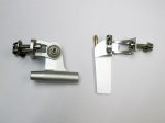 Aluminum Rudder with Strut for 1/8" Cable Shaft (image for) Aluminum Rudder with Strut for 1/8" Cable Shaft