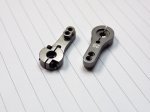 Aluminum Servo Arm Horn 23T Dark Gray x 2 Units (image for) Aluminum Servo Arm Horn 23T Dark Gray x 2 Units