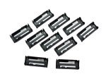 Black Servo Extension Safety Cable Wire Lead Lock X 10 Units (image for) Black Servo Extension Safety Cable Wire Lead Lock X 10 Units